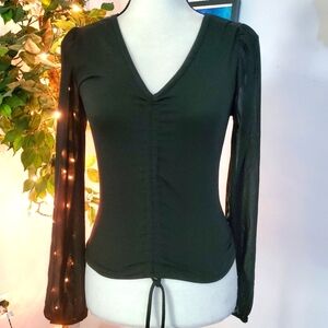 RUE21 convertible mesh sleeve S